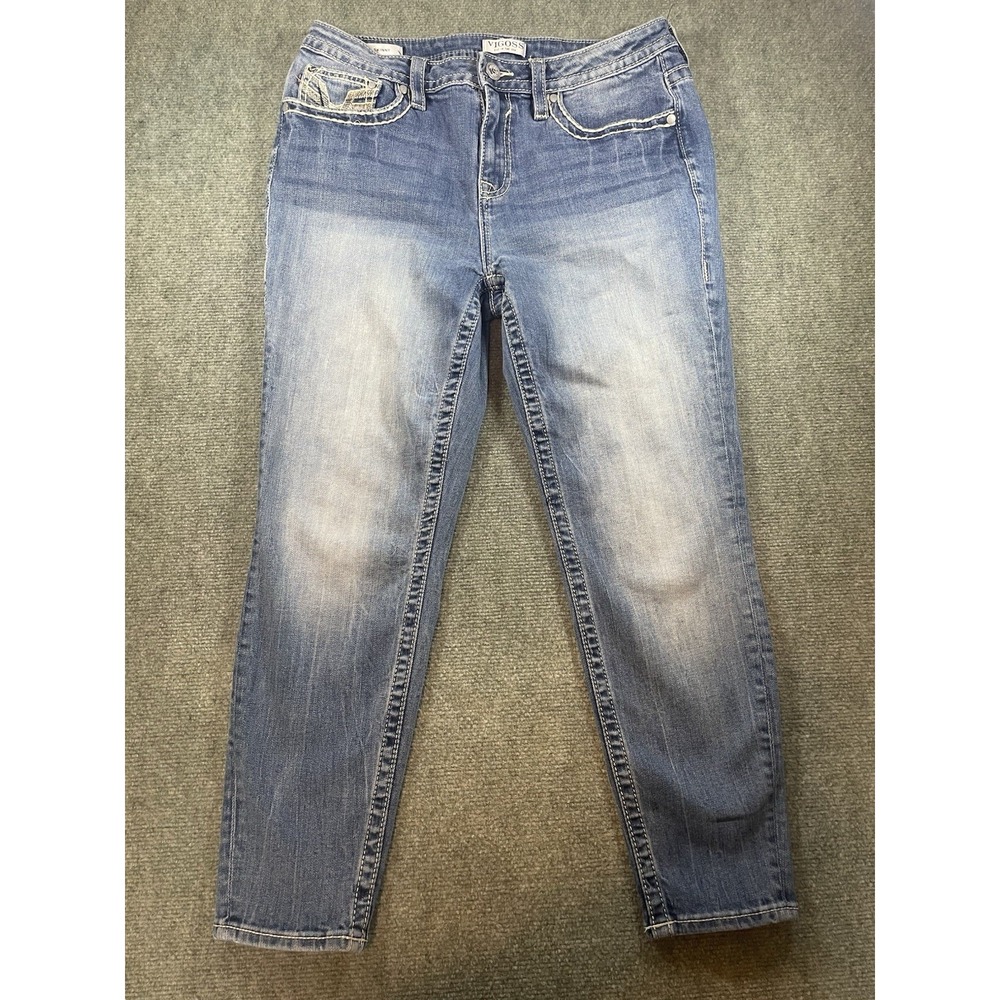 VIGOSS MID RISE Skinny Size 14 Length 27